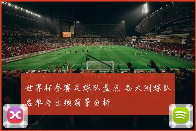 世界杯参赛足球队盘点 各大洲球队名单与出线前景分析